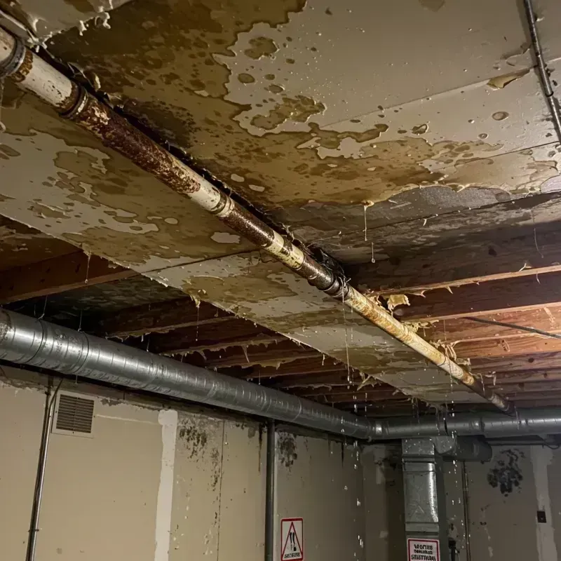 Ceiling Water Damage Repair in Amherst, WI