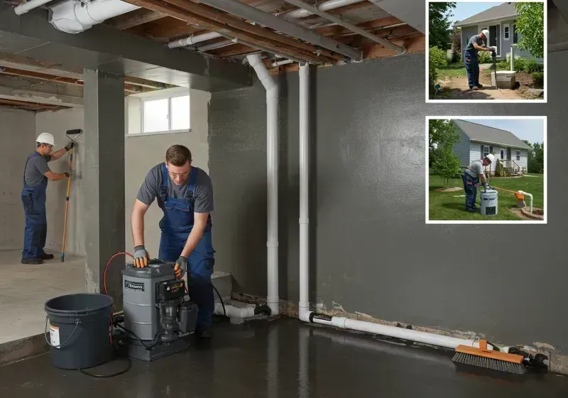 Basement Waterproofing and Flood Prevention process in Amherst, WI